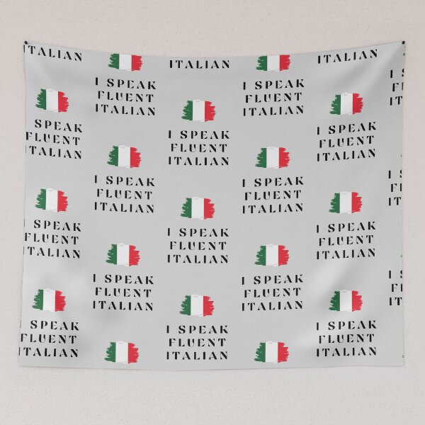 Item preview, I speak fluent italian designed and sold by ZAKARIA-TCH.