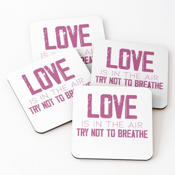 Item preview, Love is in the air try not to breathe designed and sold by ErmessThiings.