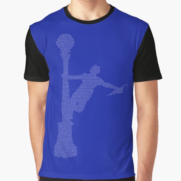 Singin' In the Rain Lyric Silhouette Graphic T-Shirt