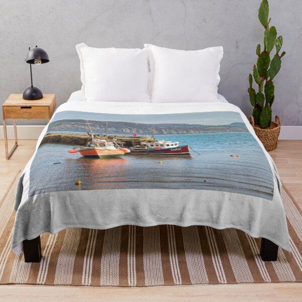 Item preview, Lyme Regis Winter Harbour designed and sold by Dorset Girl.