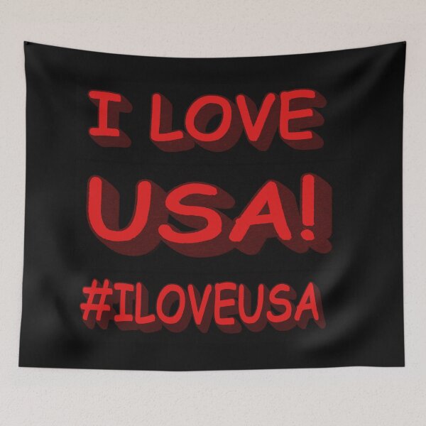 Item preview, I LOVE USA!. Buy Now designed and sold by Health And Fitness Posts e-Store.