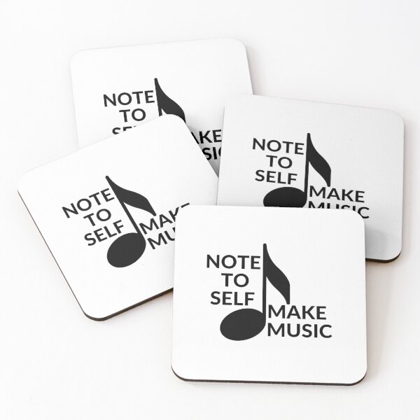 Item preview, NOTE TO SELF MAKE MUSIC designed and sold by RobbiesMusic.