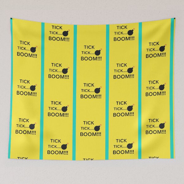 Item preview, Tick Tick Boom !   designed and sold by HeroesInSpace.