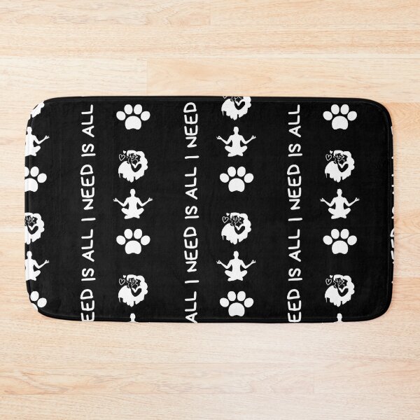 Item preview, Funny Valentines Day Quote, All I Need Is Love And Yoga And A Dog Design, Cool valentines day for couple T-Shirt designed and sold by bushra-tees.