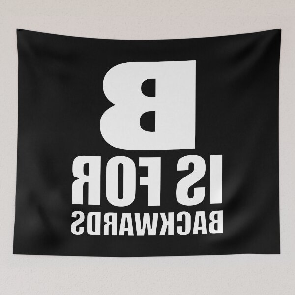 Item preview, B Is For Backwards designed and sold by artfulnotebook.