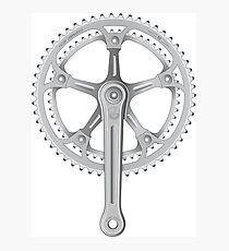 Campagnolo Super Record Strada Chainset, 1974 Photographic Print