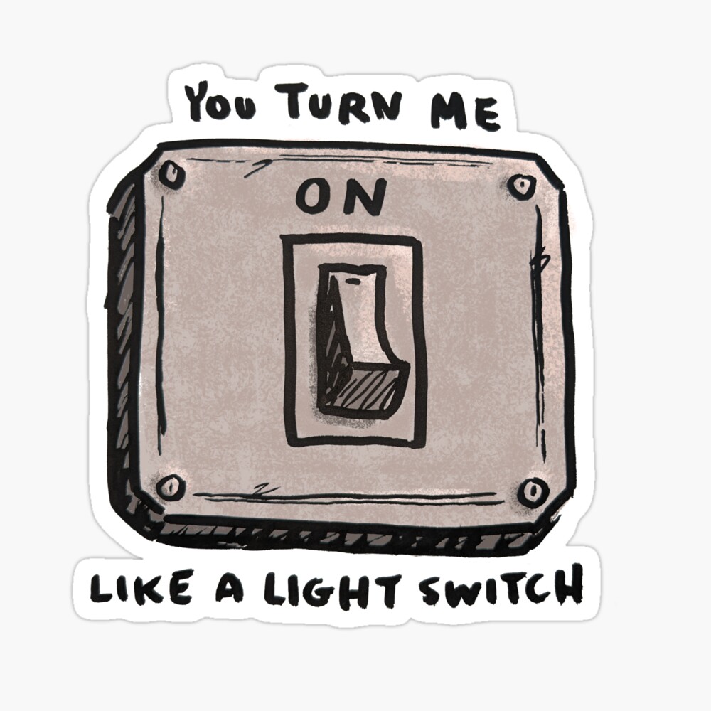 Light Switch Charlie Puth Lyrics Photographic Print For Sale By Katiecocdraws Redbubble