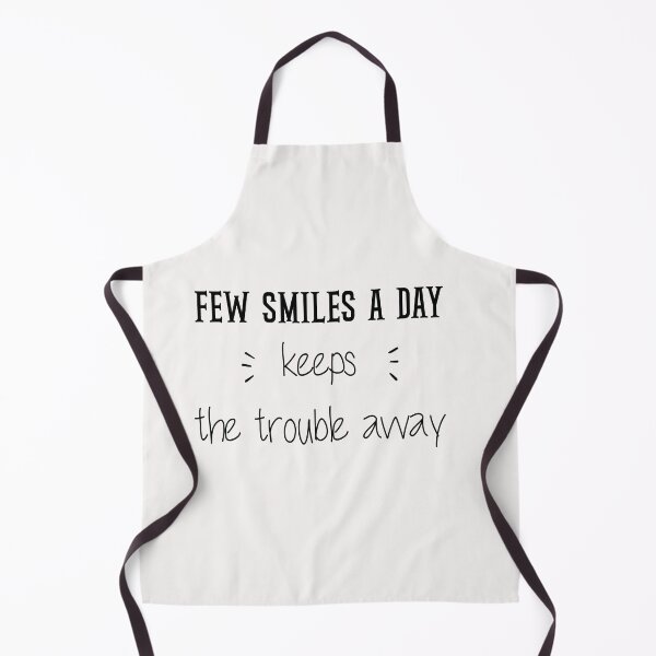 Item preview, funny motivation gift idea for friends, few smiles a day keeps the trouble away  shirt designed and sold by Crystakim.