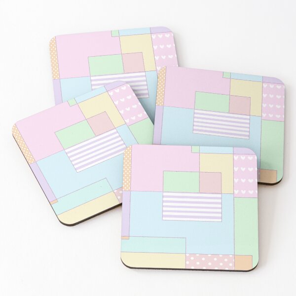 Item preview, geometric pastel pattern designed and sold by Sanaura.