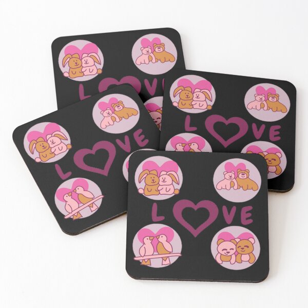 Item preview, Spoiled rabbit Love - Cute animals couple in love designed and sold by sofiazazi.