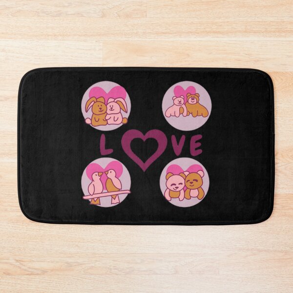 Item preview, Spoiled rabbit Love - Cute animals couple in love designed and sold by sofiazazi.