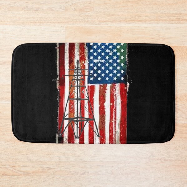Item preview, Red Transmission Tower American Flag designed and sold by rachidhaz.