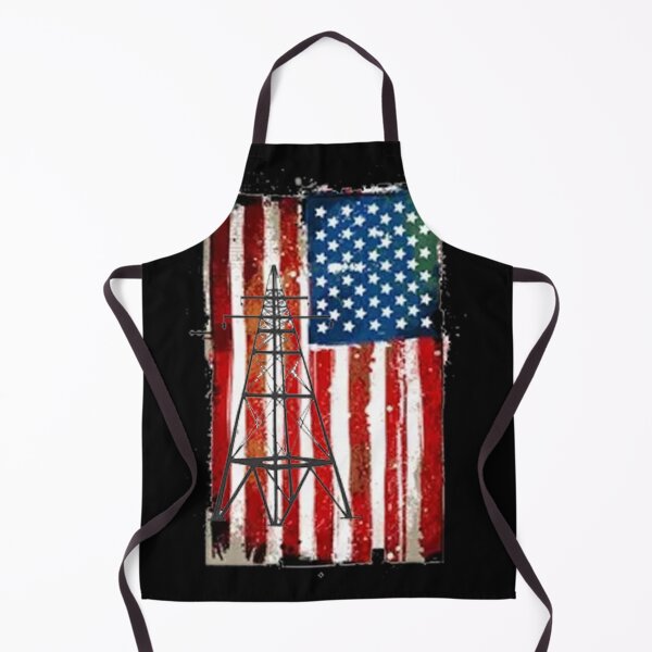 Item preview, Red Transmission Tower American Flag designed and sold by rachidhaz.