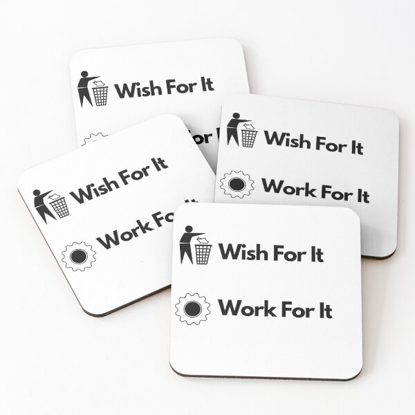 Item preview, Don't Wish For It, Work For It designed and sold by ayoubweebly.