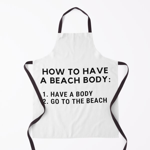 Item preview, Funny Beach Body Phrase designed and sold by JanesCreations.