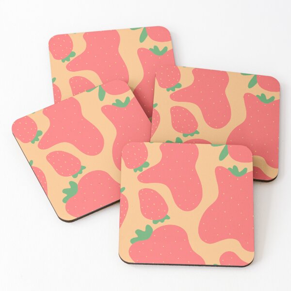 Item preview, Strawberry Cow Print designed and sold by Carmen Yochim.