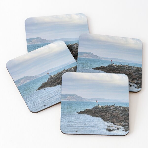Item preview, Outer Harbour In Winter Lyme Regis designed and sold by Dorset Girl.