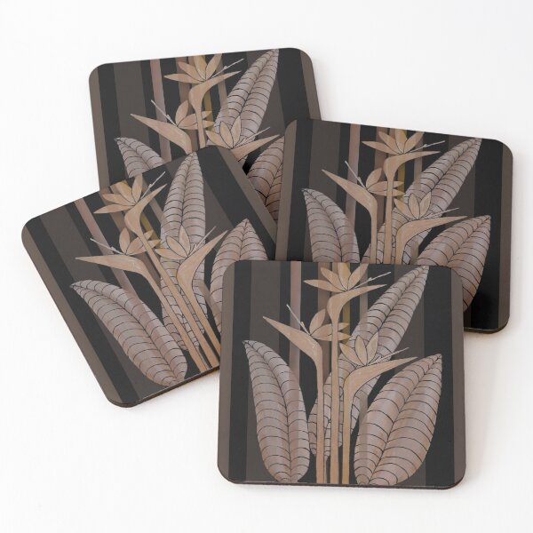 Item preview, Oriental Strelitzia Zen with stripes, art by Miguel Matos Oficial designed and sold by MiguelMatosArt.
