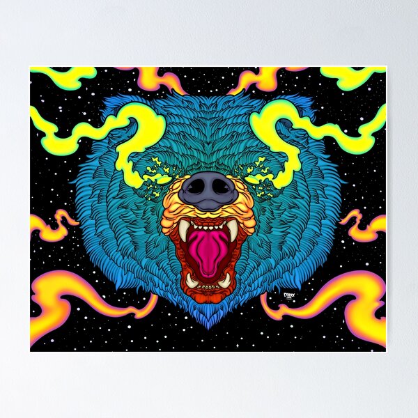 Item preview, Cosmic Bear  designed and sold by dirkxink.