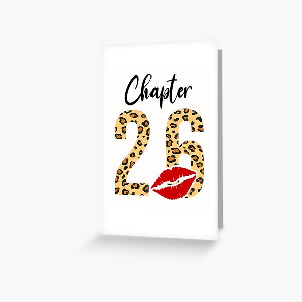 Funny 26th Birthday Greeting Cards for Sale | Redbubble