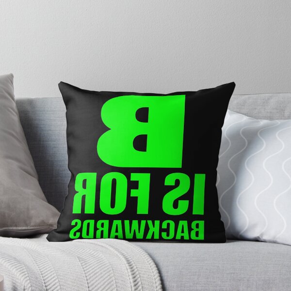 Item preview, B Is For Backwards Lime Green designed and sold by artfulnotebook.