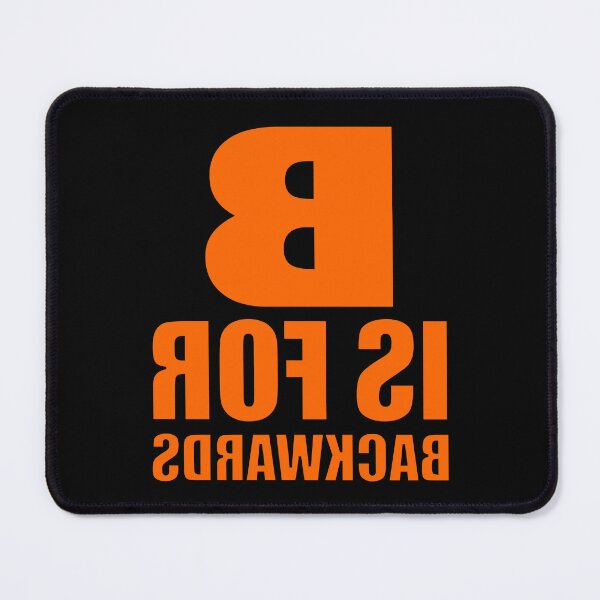 Item preview, B Is For Backwards Orange designed and sold by artfulnotebook.