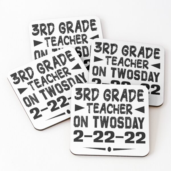 Item preview, 3RD GRADE TEACHER ON TWOSDAY 2-22-22 designed and sold by KHABIRITI.