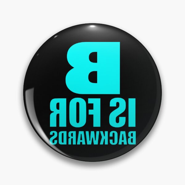 Item preview, B Is For Backwards Turquoise designed and sold by artfulnotebook.