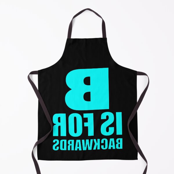 Item preview, B Is For Backwards Turquoise designed and sold by artfulnotebook.