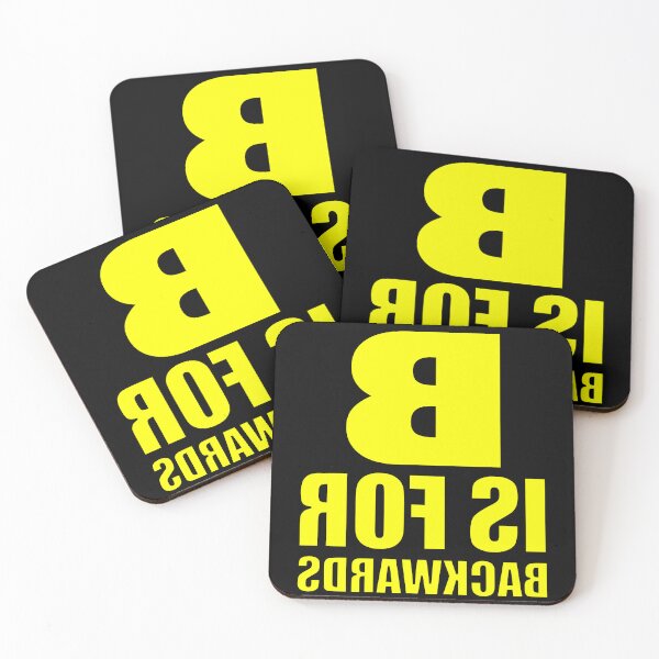 Item preview, B Is For Backwards Yellow designed and sold by artfulnotebook.