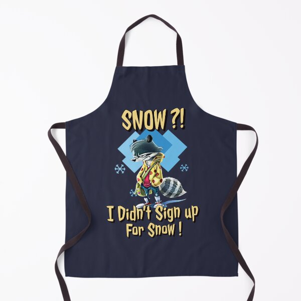Item preview, Grumpy Racoon I Didn't Sign up for Snow designed and sold by IKERAS.