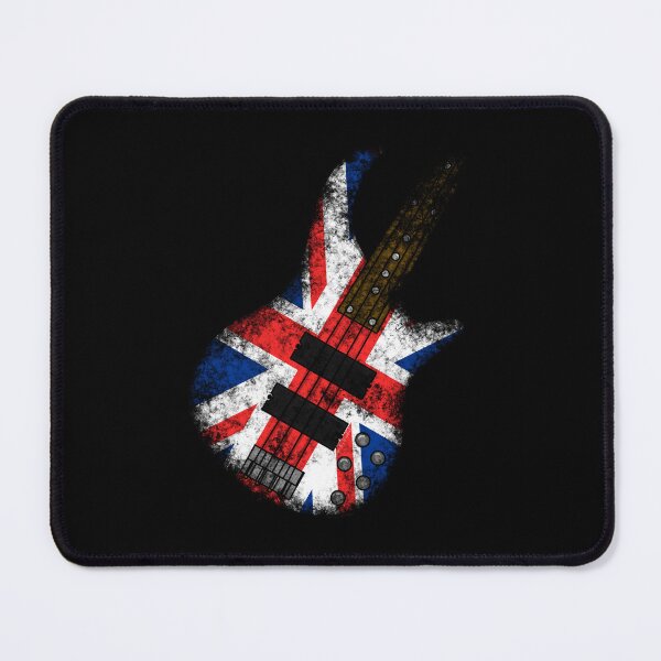 Item preview, UK Flag Bass Guitar Bassist British Music designed and sold by doodlerob.