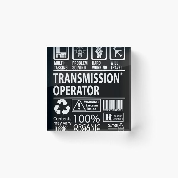 Item preview, Transmission Operator T Shirt - MultiTasking Certified Job Gift Item Tee designed and sold by oslandefren.