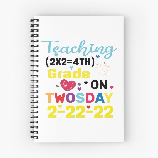 Item preview, TEACHING (2X2=4TH) GRADE ON TWOSDAY 2-22-22 designed and sold by KHABIRITI.