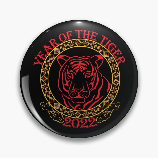 Item preview, Happy Chinese New Year 2022 Year of The Tiger Lunar Zodiac Sign designed and sold by dass-art.