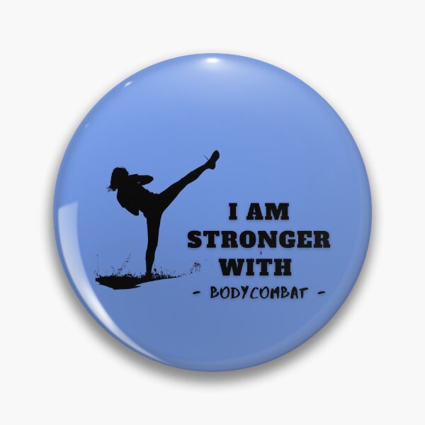 Item preview, I Am Stronger With BodyCombat designed and sold by Cute-Jory-Store.