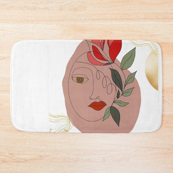Item preview, Funky Abstraction Style Art Face designed and sold by Layla Art.