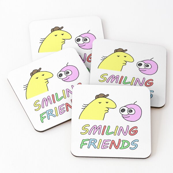 Item preview, Smiling friends Pim and Charlie sticker designed and sold by HayCow.