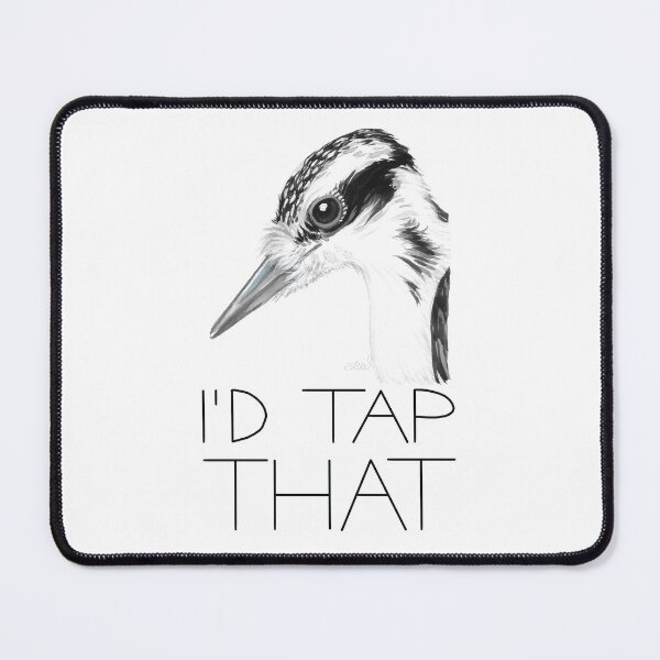 Item preview, I'd Tap That (Hairy Woodpecker) designed and sold by LauraWolfArtist.