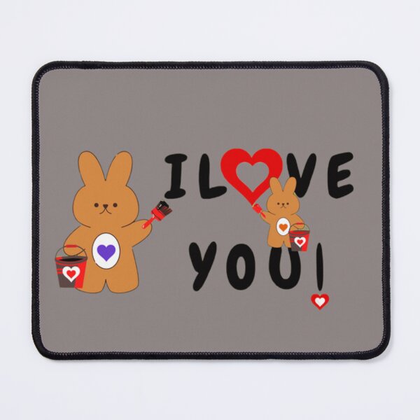 Item preview, Spoiled rabbit I Love YOU designed and sold by sofiazazi.