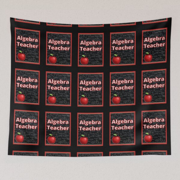 Item preview, Algebra Teacher designed and sold by Wheeler-Styl3.