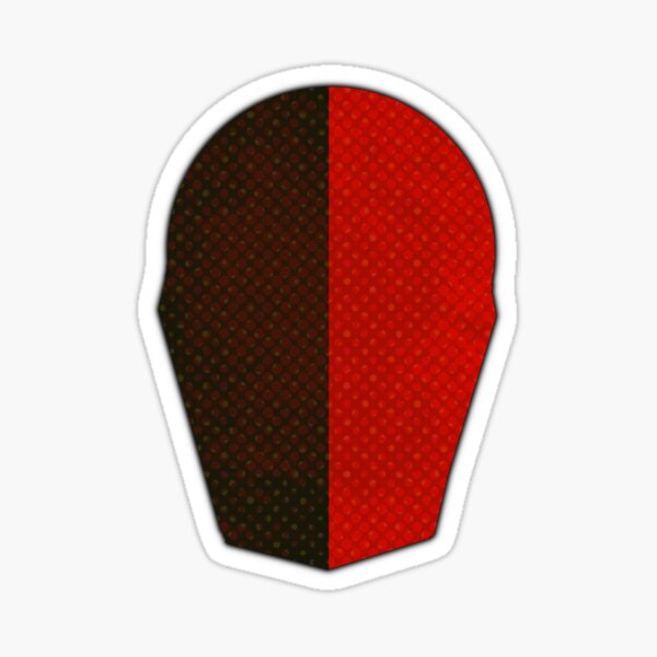 Deathstroke Minimalist Art Sticker For Sale By Starkematter Redbubble 