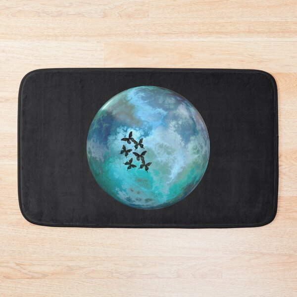 Item preview, Magical Blue Moon and Beautiful Butterflies designed and sold by cerenalkan.