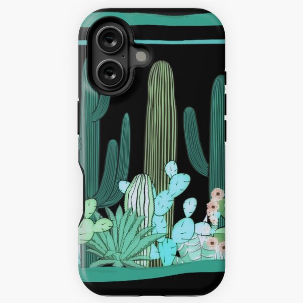 Item preview, Watercolour cacti & succulents designed and sold by cutecrazytshirt.