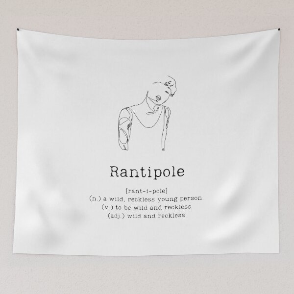 Item preview, "Rantipole" - wild and reckless designed and sold by BookberryGarden.