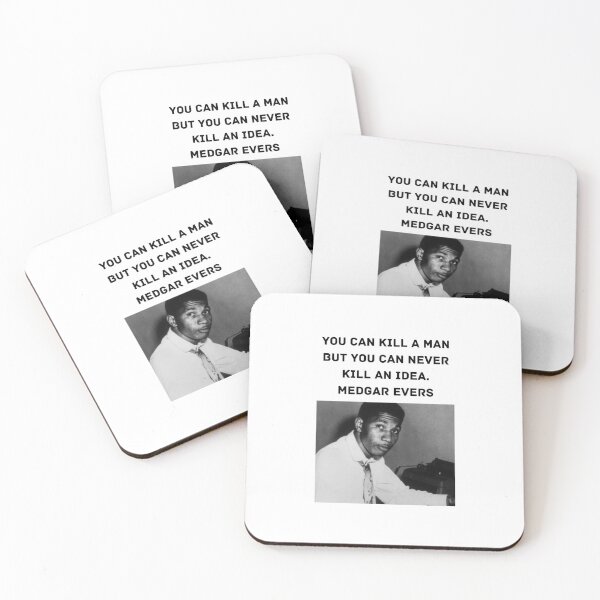 Item preview, Medgar Evers Quote designed and sold by Romper65.