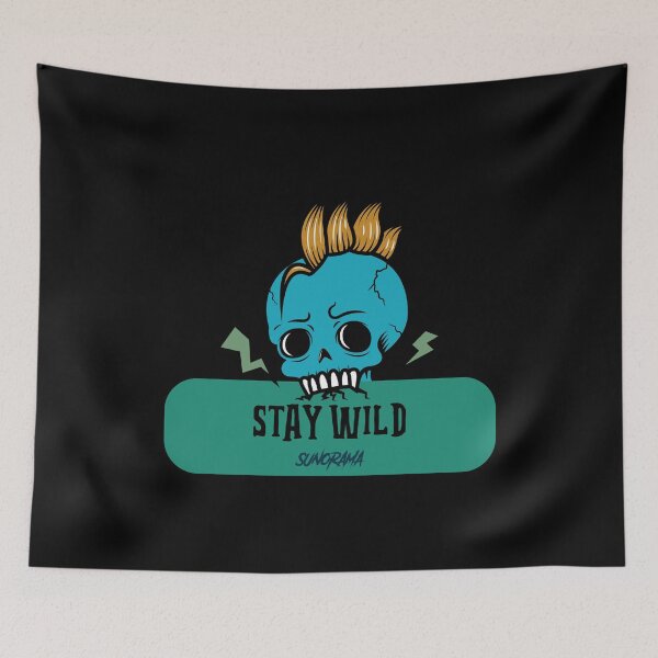 Item preview, SUNORAMA STAY WILD SKATE SKATEBOARDING SK8 ► SKATEBOARDING designed and sold by MORE-THE-BRAND.