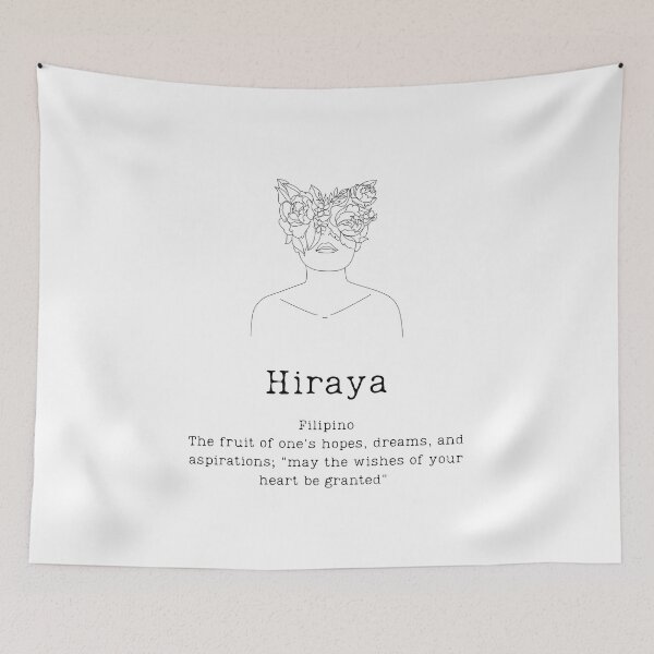 Item preview, "Hiraya" - Hopes, dreams, and aspirations designed and sold by BookberryGarden.