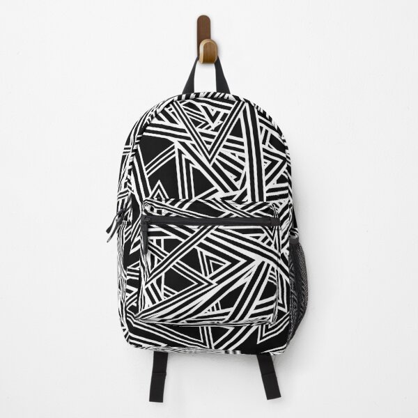 Item preview, Triangles black and white pattern designed and sold by cutecrazytshirt.