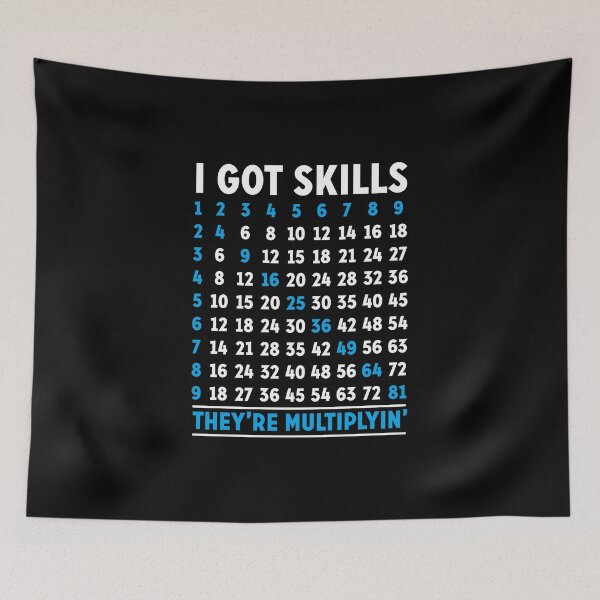 Item preview, I got skills they're multiplying designed and sold by Zexten.
